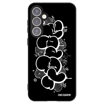 Picasee silikonový černý obal pro Samsung Galaxy S23 FE S711B - Throw UP