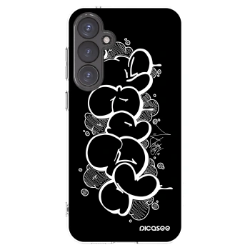 Picasee silikonový průhledný obal pro Samsung Galaxy S23 FE S711B - Throw UP