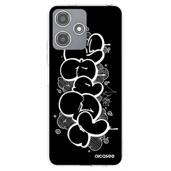 Picasee silikonový průhledný obal pro Xiaomi Redmi 12 5G - Throw UP