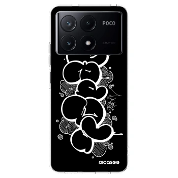Picasee silikonový průhledný obal pro Xiaomi Poco X6 Pro - Throw UP