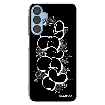 Picasee silikonový průhledný obal pro Samsung Galaxy A15 A156B 5G - Throw UP