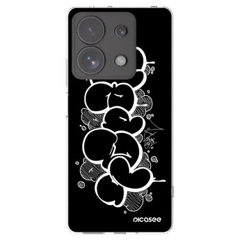 Picasee silikonový průhledný obal pro Xiaomi Redmi Note 13 Pro 4G - Throw UP