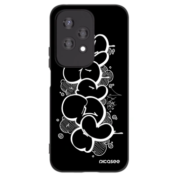 Picasee silikonový černý obal pro Honor 200 Lite - Throw UP