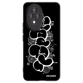 Picasee silikonový černý obal pro Honor 200 Pro 5G - Throw UP