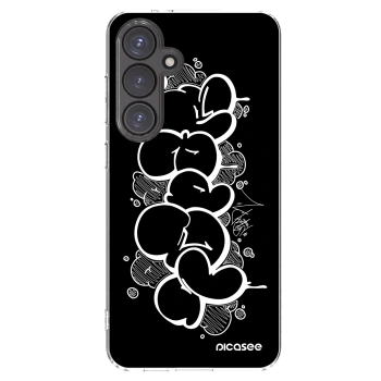 Picasee silikonový průhledný obal pro Samsung Galaxy S24 FE S721B - Throw UP