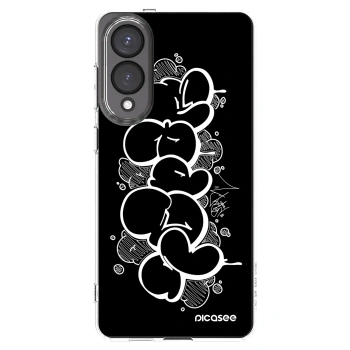 Picasee silikonový průhledný obal pro Samsung Galaxy S25 Edge 5G - Throw UP