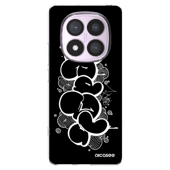 Picasee silikonový průhledný obal pro Xiaomi Redmi Note 14 Pro 4G - Throw UP