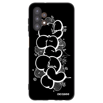 Picasee silikonový černý obal pro Samsung Galaxy A13 5G - Throw UP