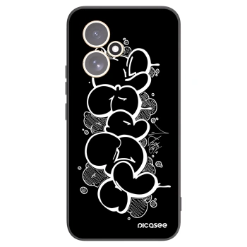Picasee silikonový černý obal pro Honor 400 5G - Throw UP
