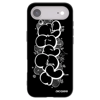 Picasee silikonový černý obal pro Apple iPhone Air - Throw UP