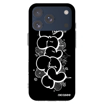 Picasee silikonový průhledný obal pro Apple iPhone 17 Pro - Throw UP