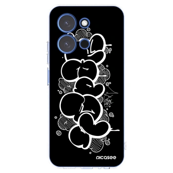 Picasee silikonový průhledný obal pro Xiaomi Redmi 15C 4G - Throw UP