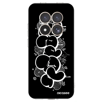 Picasee silikonový průhledný obal pro Xiaomi Redmi Note 15 Pro 4G - Throw UP