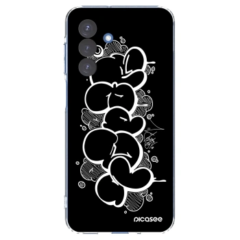 Picasee silikonový průhledný obal pro Samsung Galaxy A17 5G - Throw UP