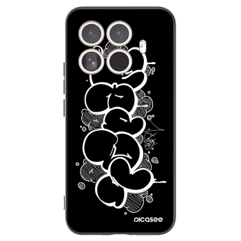 Picasee silikonový černý obal pro Xiaomi 15T Pro - Throw UP