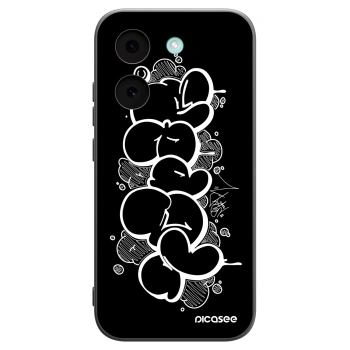 Picasee silikonový černý obal pro Xiaomi Poco X8 Pro - Throw UP
