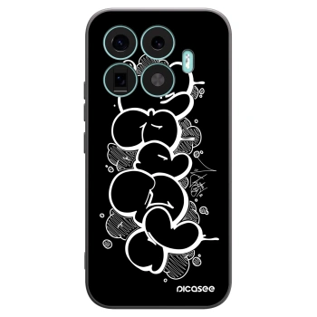 Picasee silikonový černý obal pro Xiaomi 17T - Throw UP