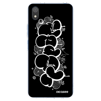 Picasee silikonový průhledný obal pro Xiaomi Redmi 7A - Throw UP