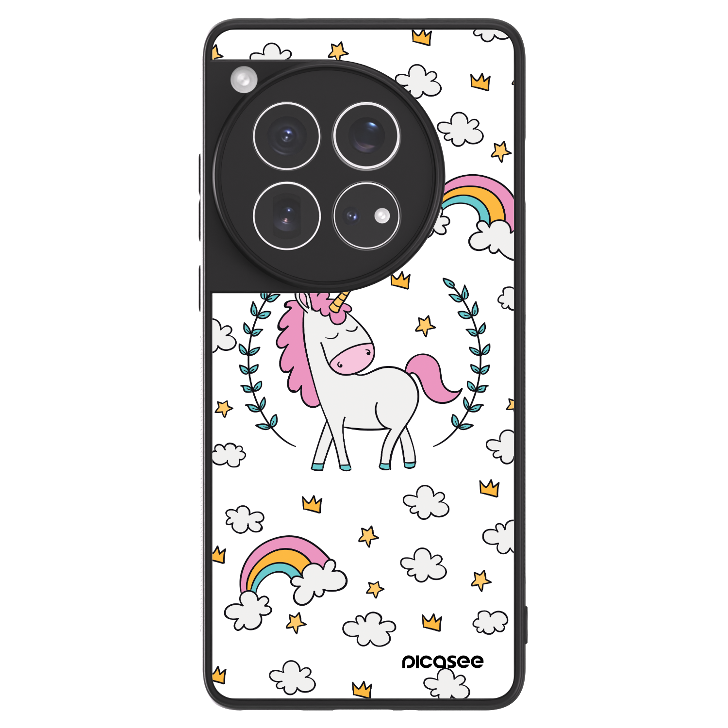 Picasee ULTIMATE CASE pro OnePlus 12 5G - Unicorn hvězdné nebe