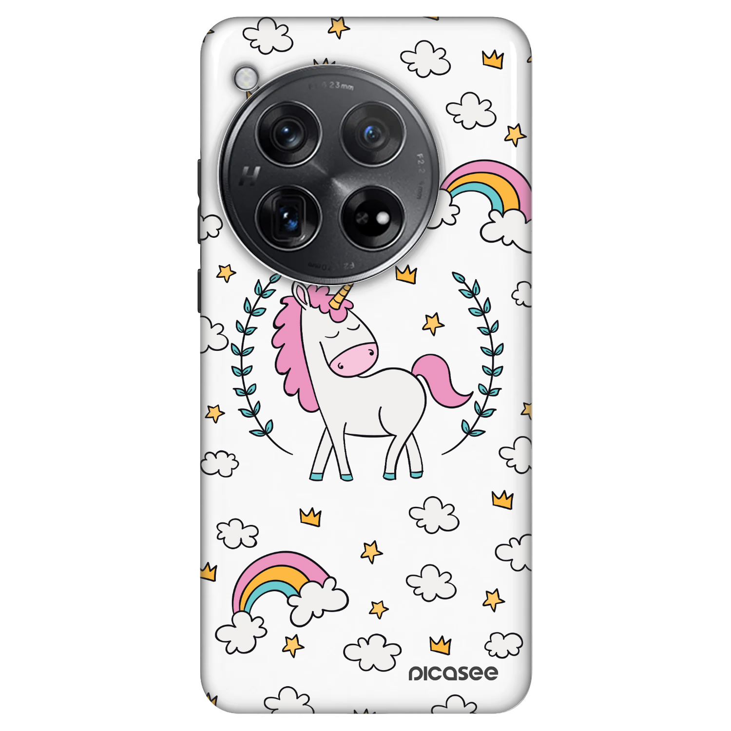 Picasee Fashion Case pro OnePlus 12 5G - Unicorn hvězdné nebe