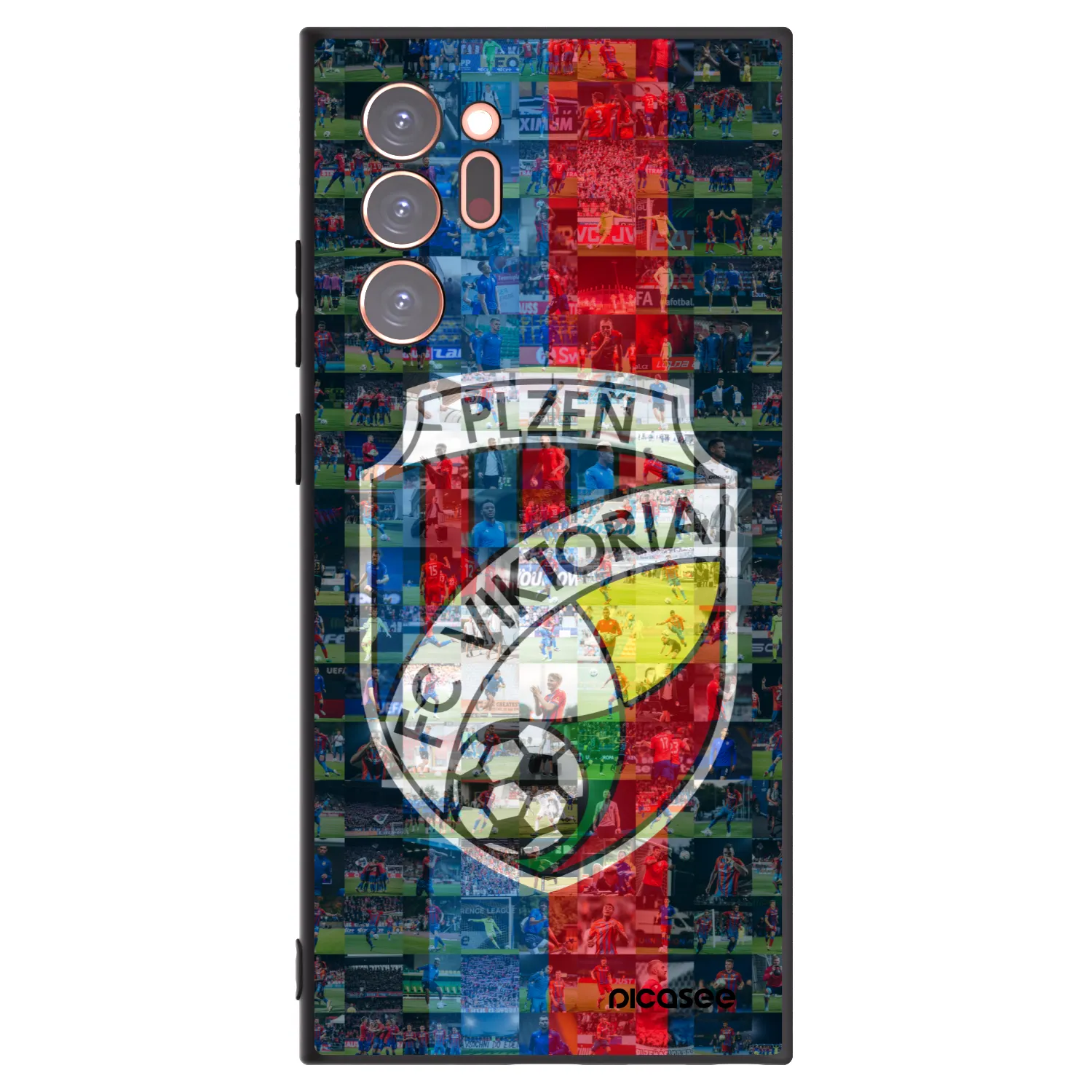 Picasee silikonový černý obal pro Samsung Galaxy Note 20 Ultra - FC Viktoria Plzeň A