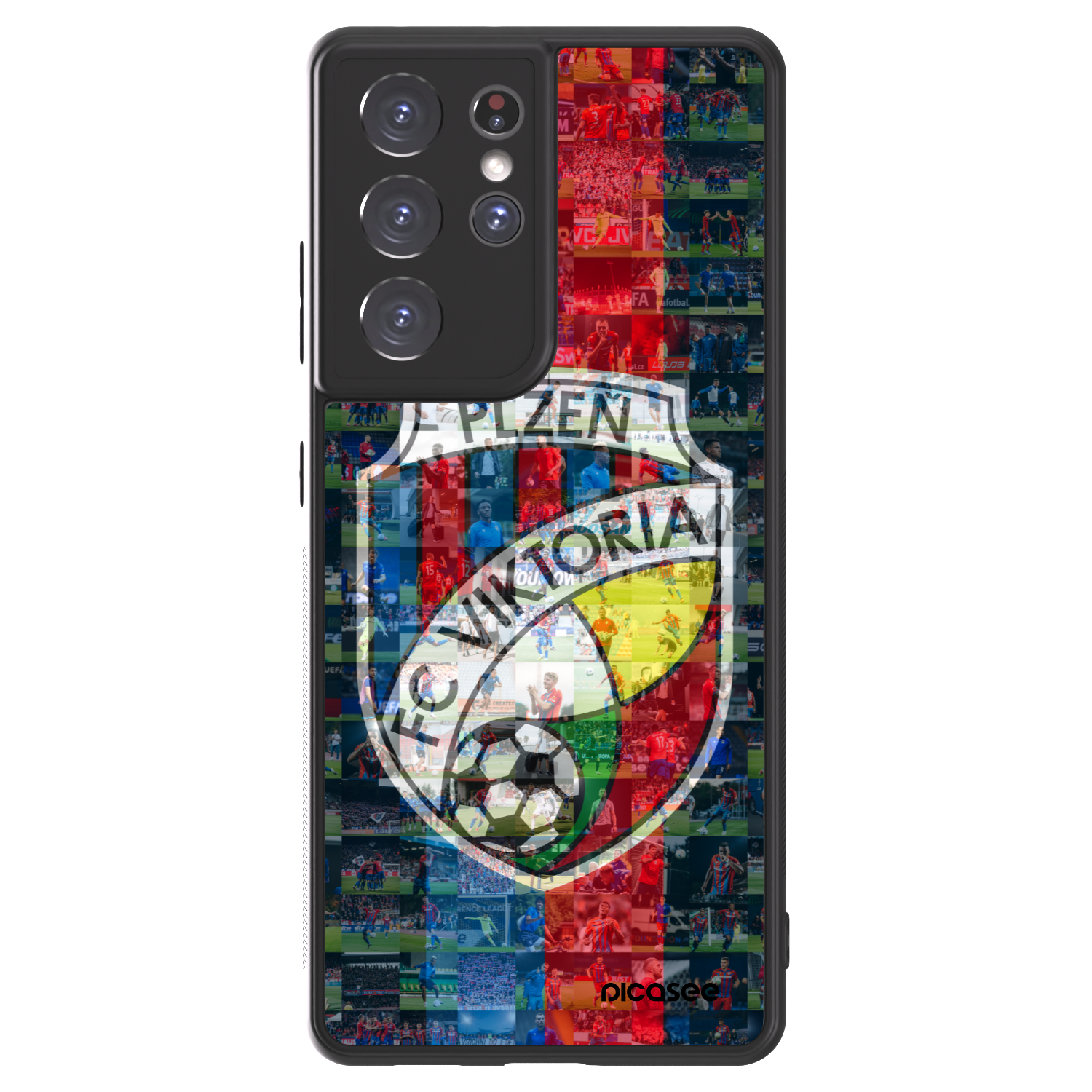 Picasee ULTIMATE CASE pro Samsung Galaxy S21 Ultra 5G G998B - FC Viktoria Plzeň A