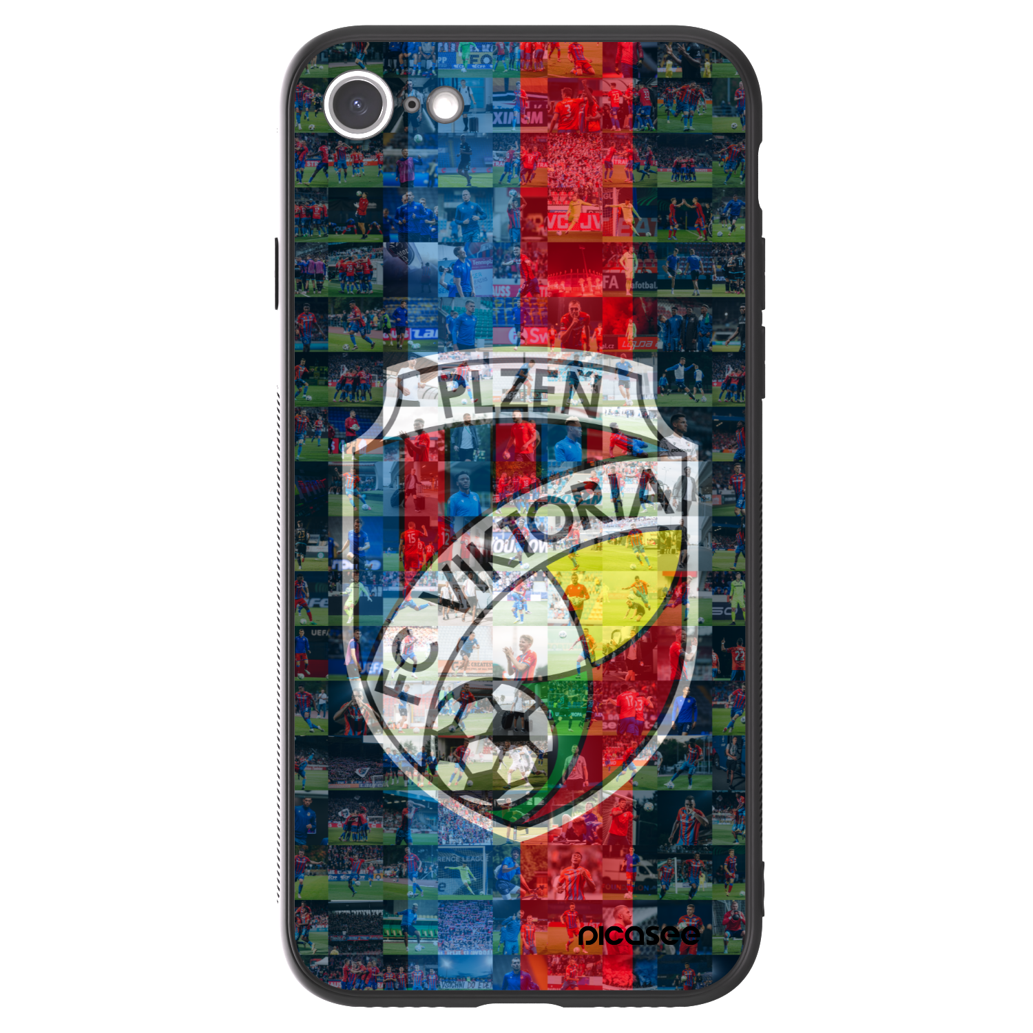Picasee ULTIMATE CASE pro Apple iPhone SE 2020 - FC Viktoria Plzeň A