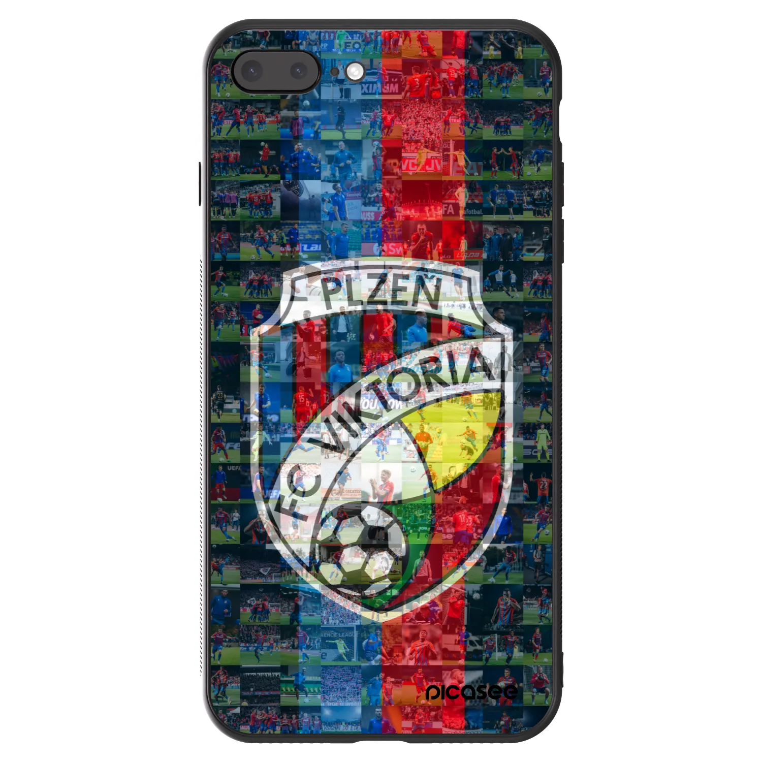 Picasee ULTIMATE CASE pro Apple iPhone 8 Plus - FC Viktoria Plzeň A