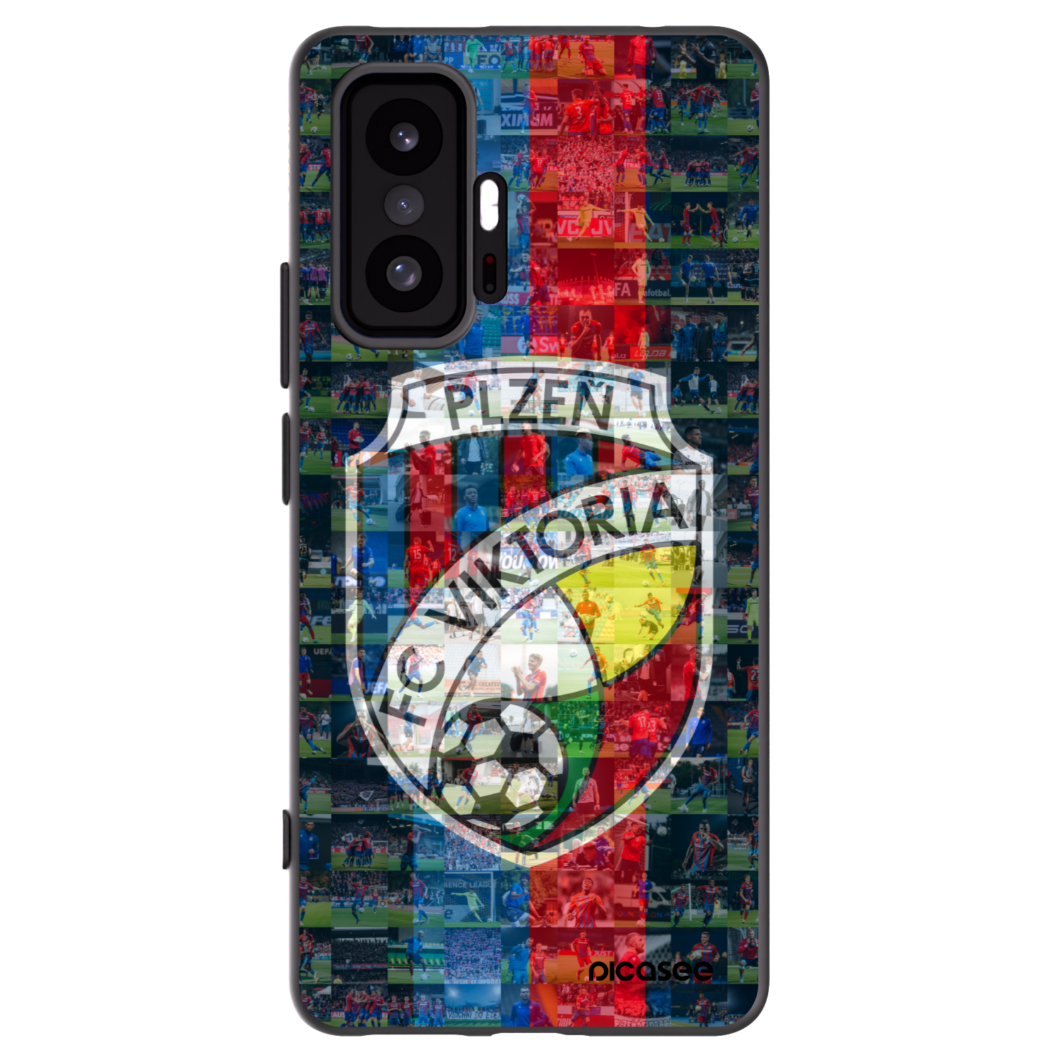 Picasee silikonový černý obal pro Xiaomi 11T - FC Viktoria Plzeň A