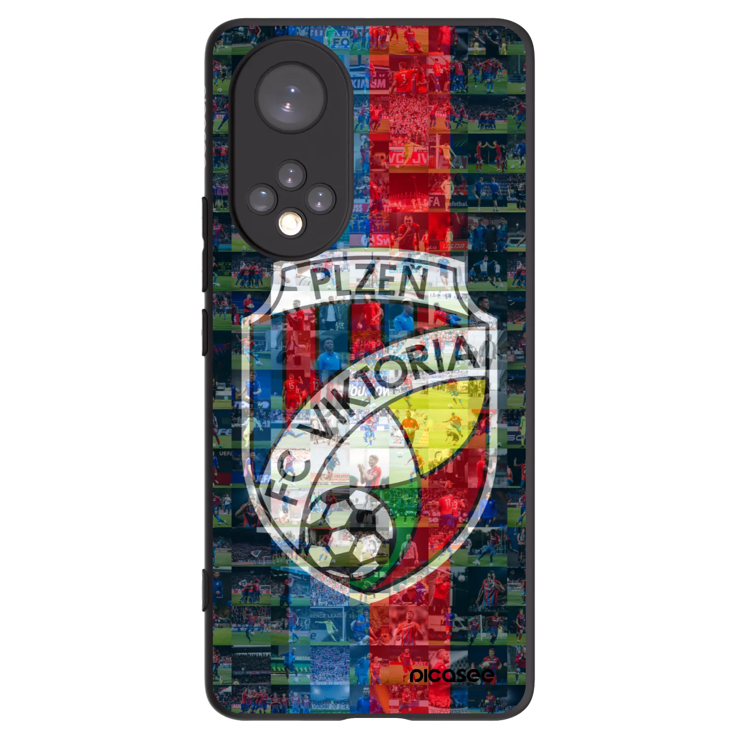 Picasee silikonový černý obal pro Huawei Nova 9 - FC Viktoria Plzeň A