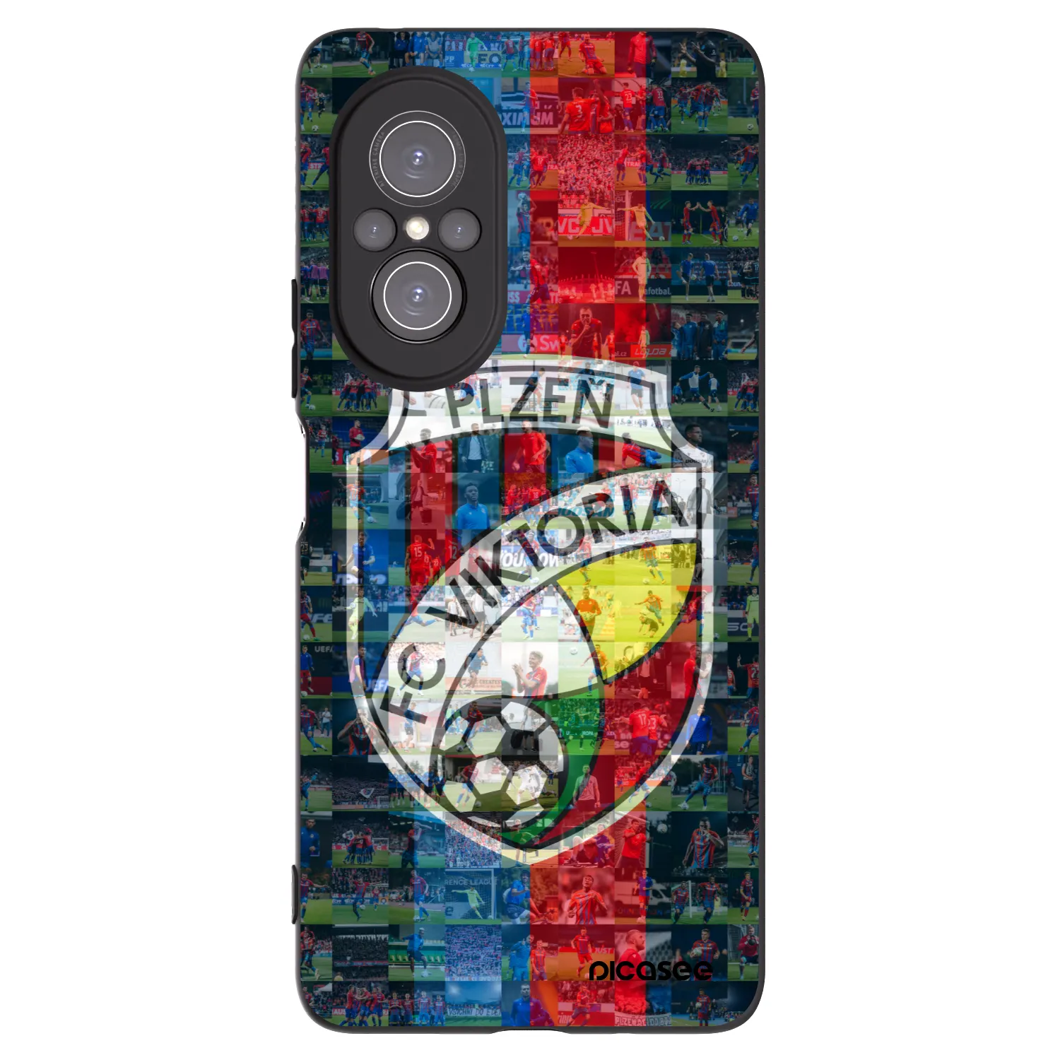 Picasee silikonový černý obal pro Huawei Nova 9 SE - FC Viktoria Plzeň A