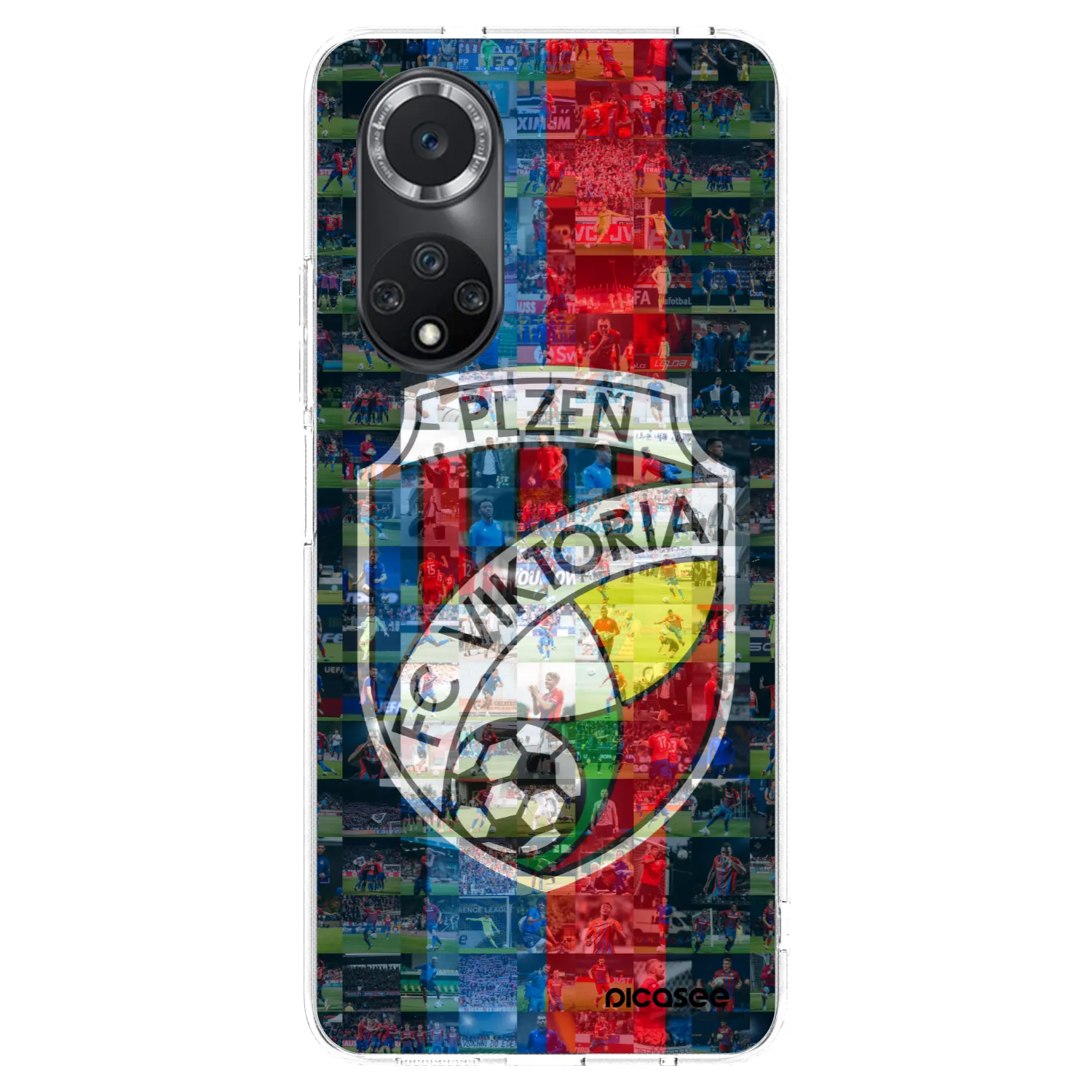 Picasee silikonový průhledný obal pro Huawei Nova 9 SE - FC Viktoria Plzeň A