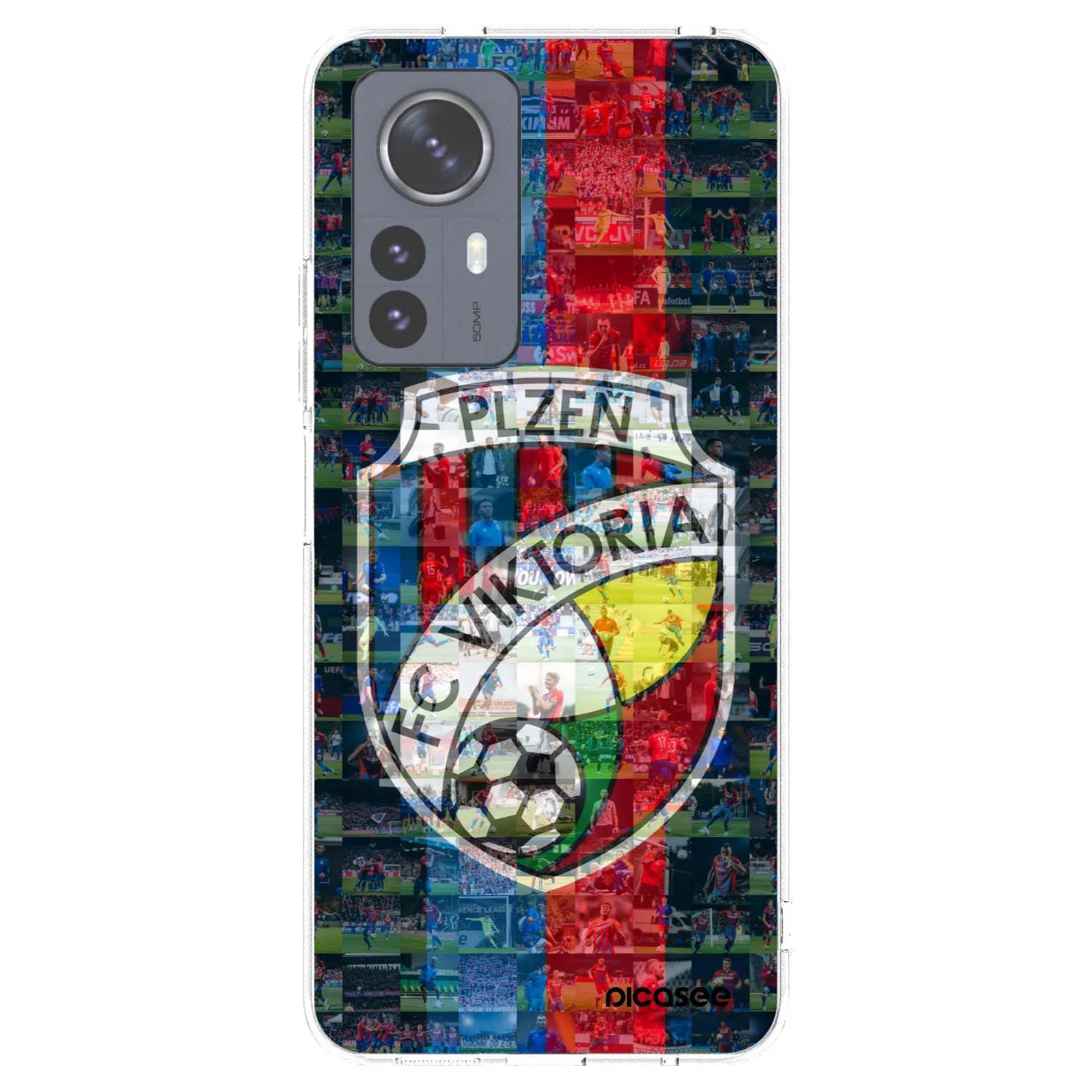 Picasee silikonový průhledný obal pro Xiaomi 12 Pro - FC Viktoria Plzeň A