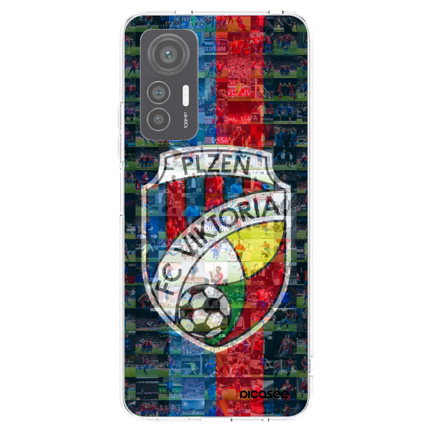 Picasee silikonový průhledný obal pro Xiaomi 12 Lite - FC Viktoria Plzeň A