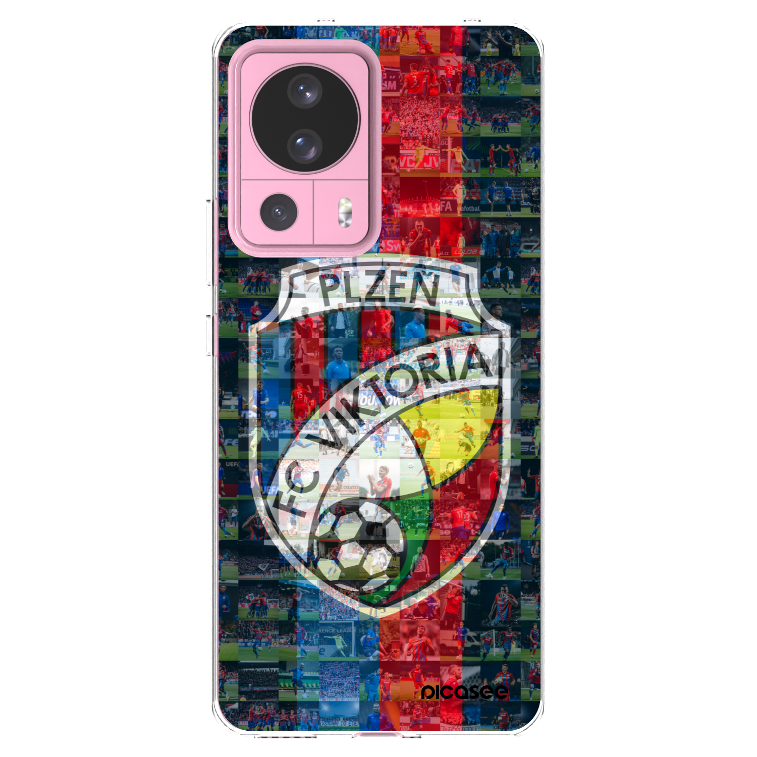 Picasee silikonový průhledný obal pro Xiaomi 13 Lite - FC Viktoria Plzeň A