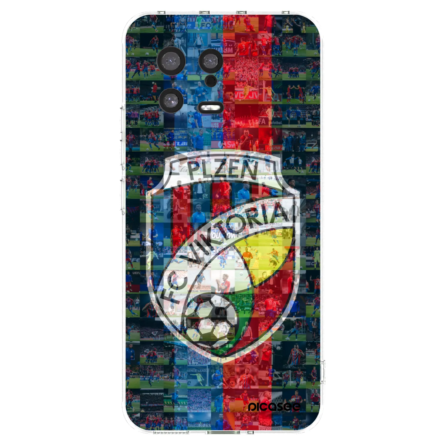 Picasee silikonový průhledný obal pro Xiaomi 13 - FC Viktoria Plzeň A