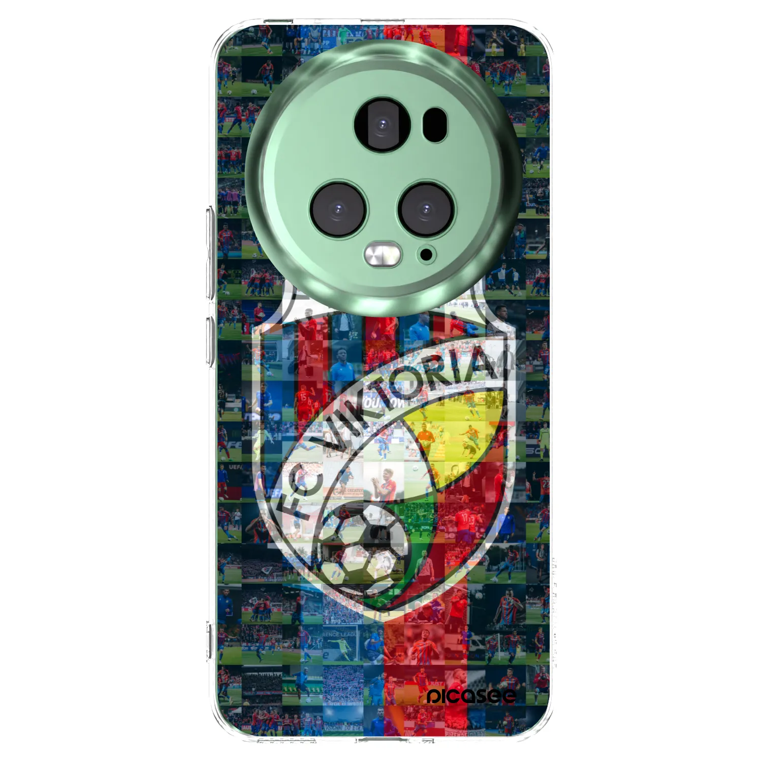Picasee silikonový průhledný obal pro Honor Magic5 Pro - FC Viktoria Plzeň A