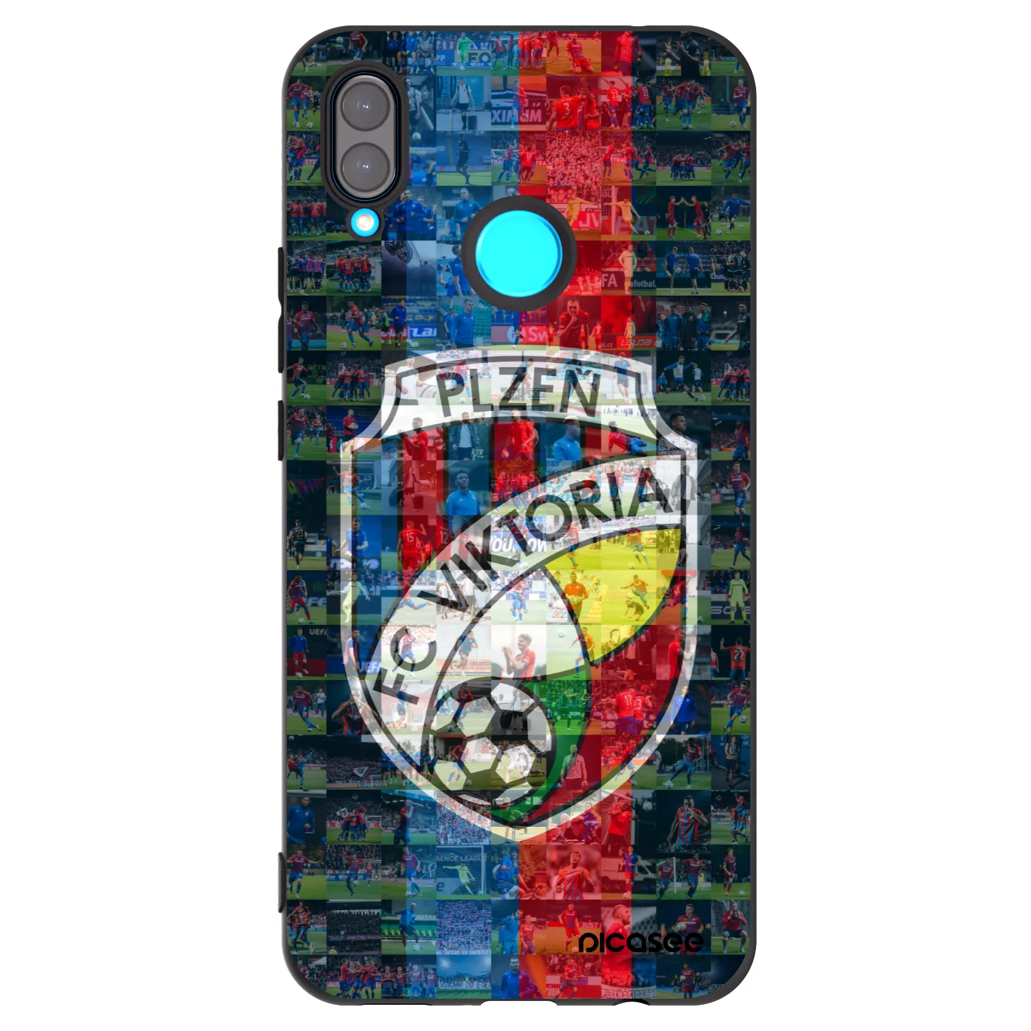 Picasee silikonový černý obal pro Huawei Nova 3 - FC Viktoria Plzeň A