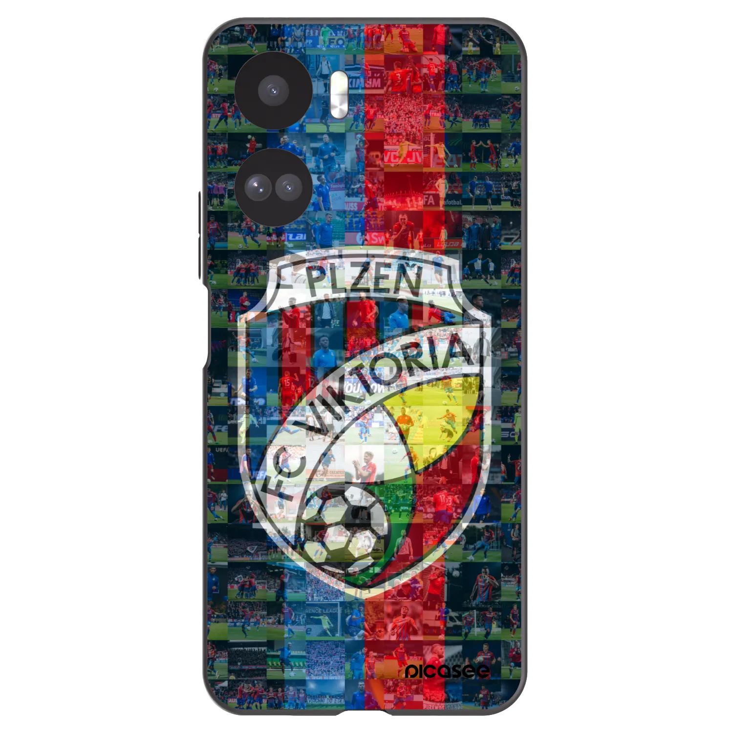 Picasee silikonový černý obal pro Honor 90 Lite 5G - FC Viktoria Plzeň A