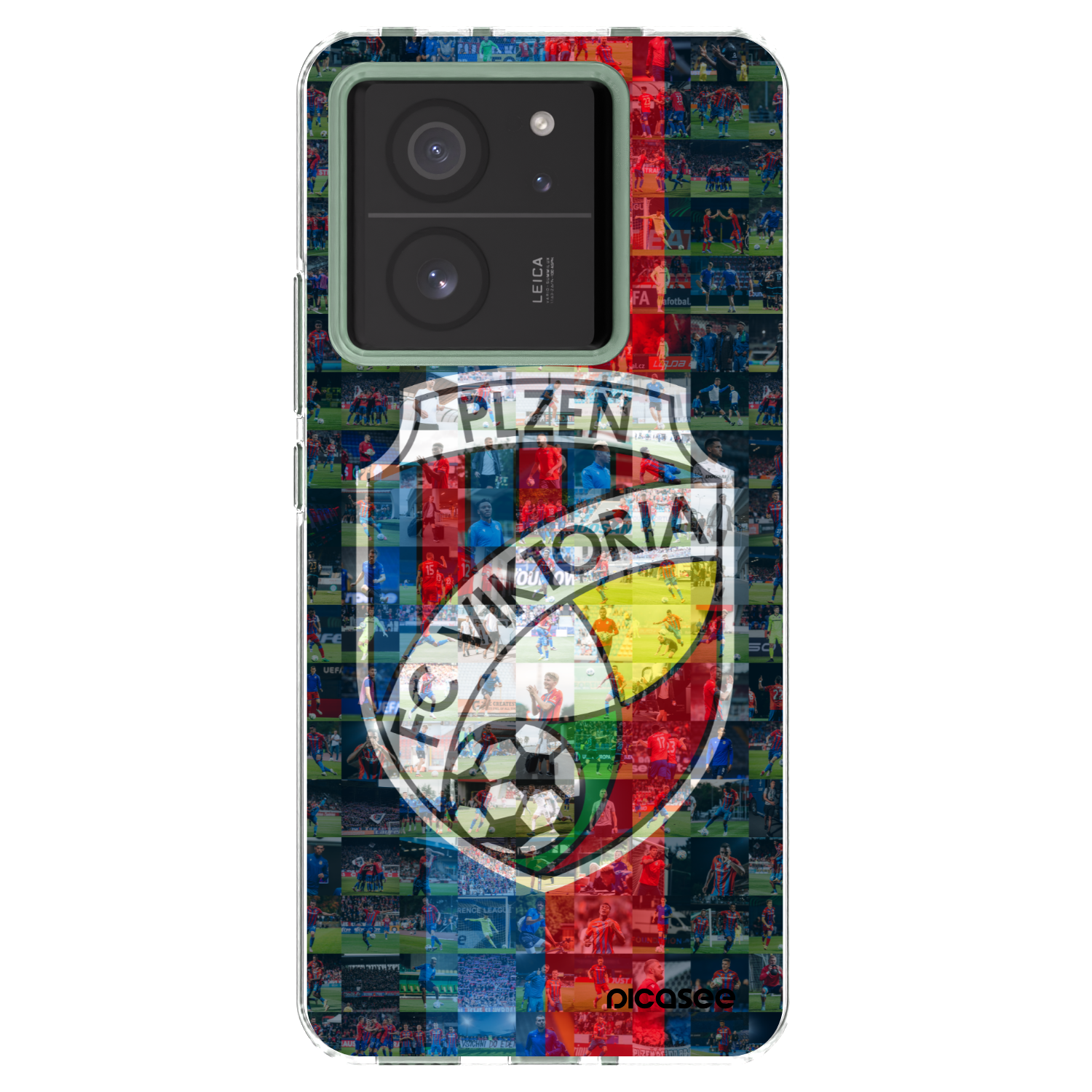 Picasee silikonový průhledný obal pro Xiaomi 13T - FC Viktoria Plzeň A