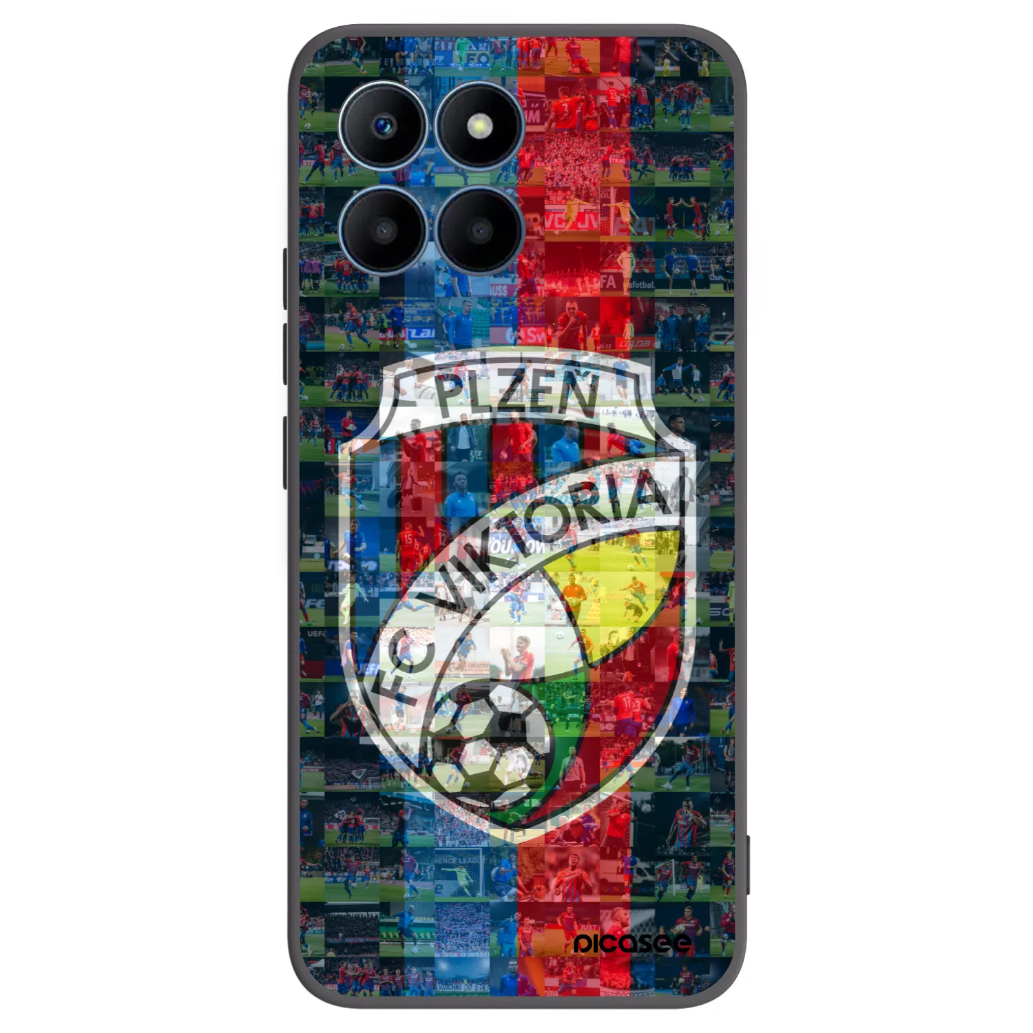 Picasee silikonový černý obal pro Honor 70 Lite - FC Viktoria Plzeň A