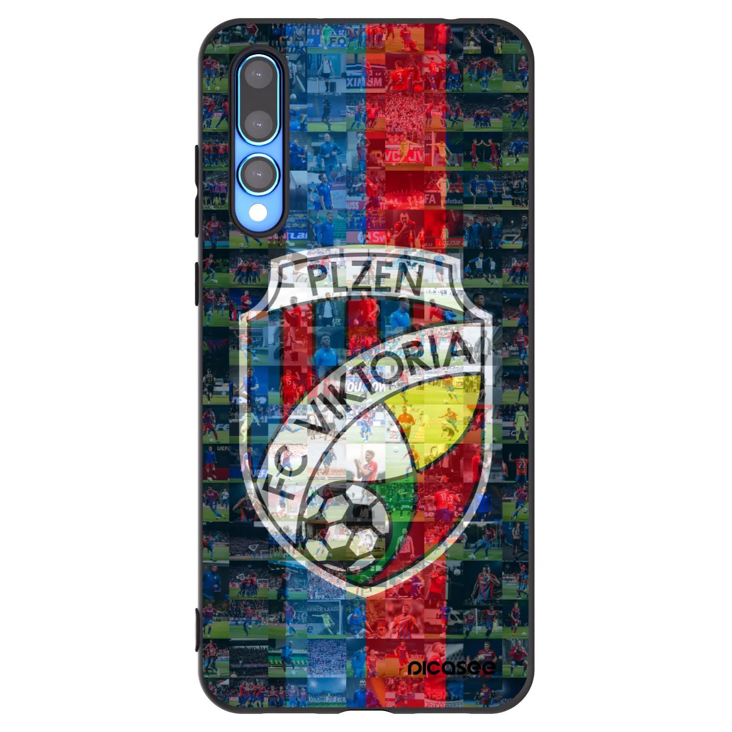 Picasee silikonový černý obal pro Huawei P20 Pro - FC Viktoria Plzeň A