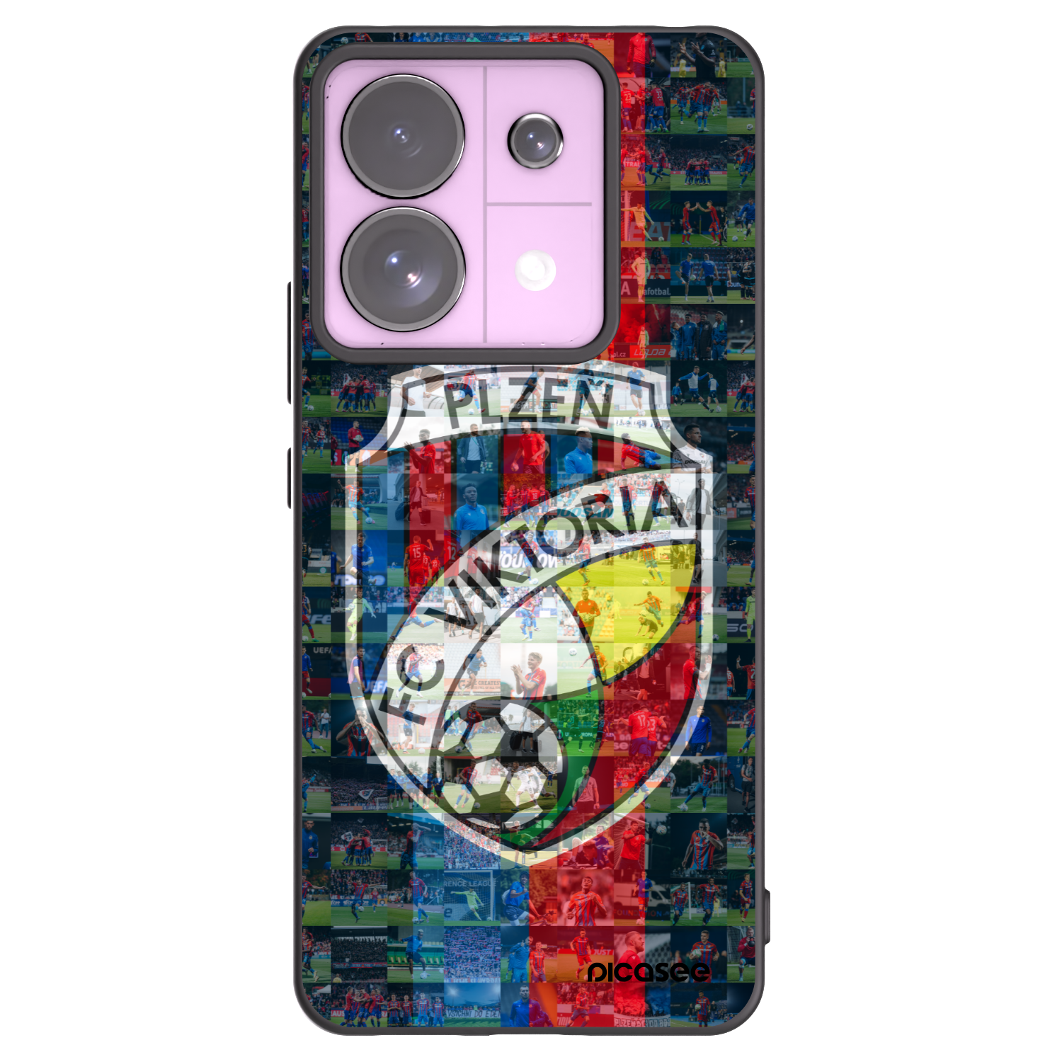 Picasee silikonový černý obal pro Xiaomi Redmi Note 13 Pro 5G - FC Viktoria Plzeň A