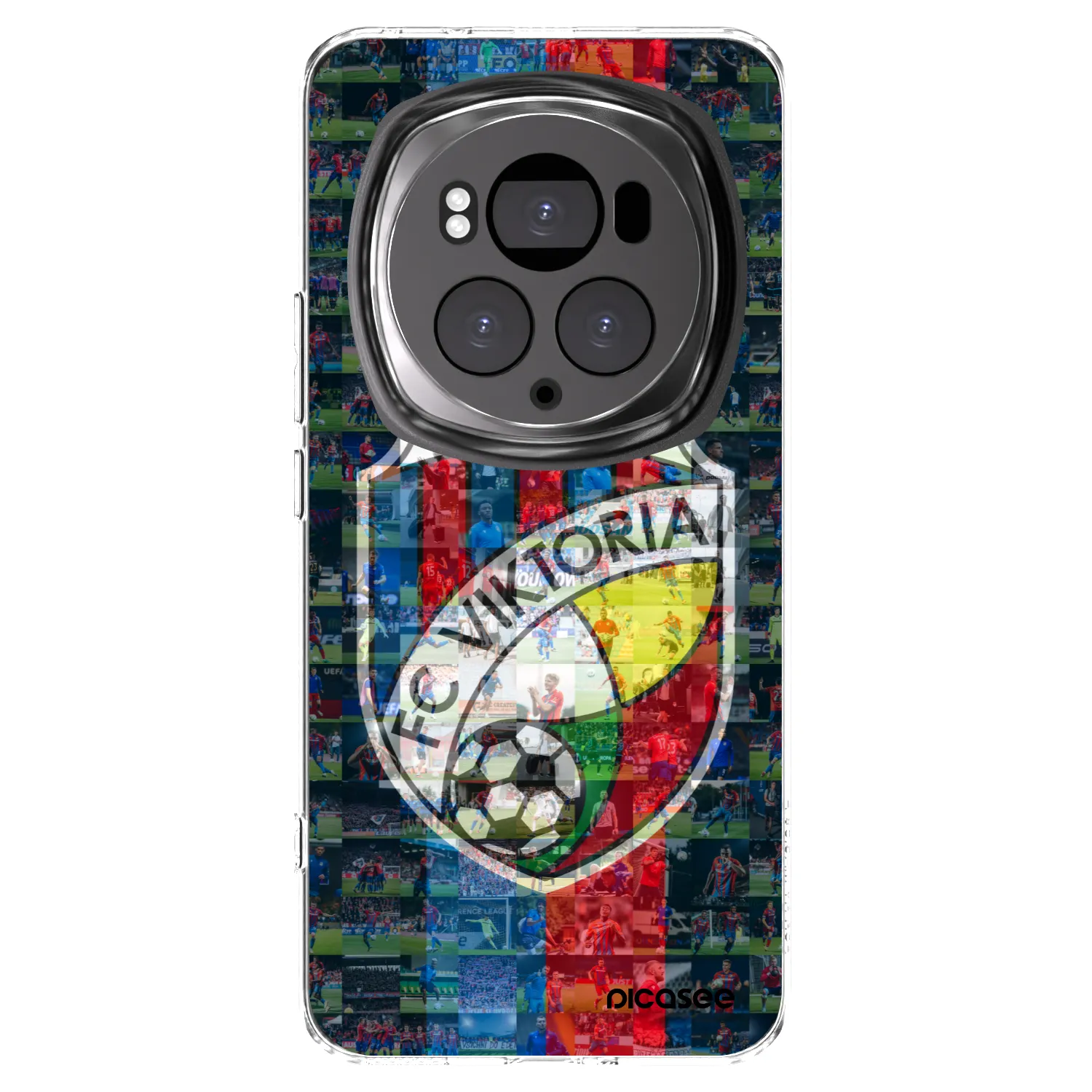 Picasee silikonový průhledný obal pro Honor Magic6 Pro - FC Viktoria Plzeň A