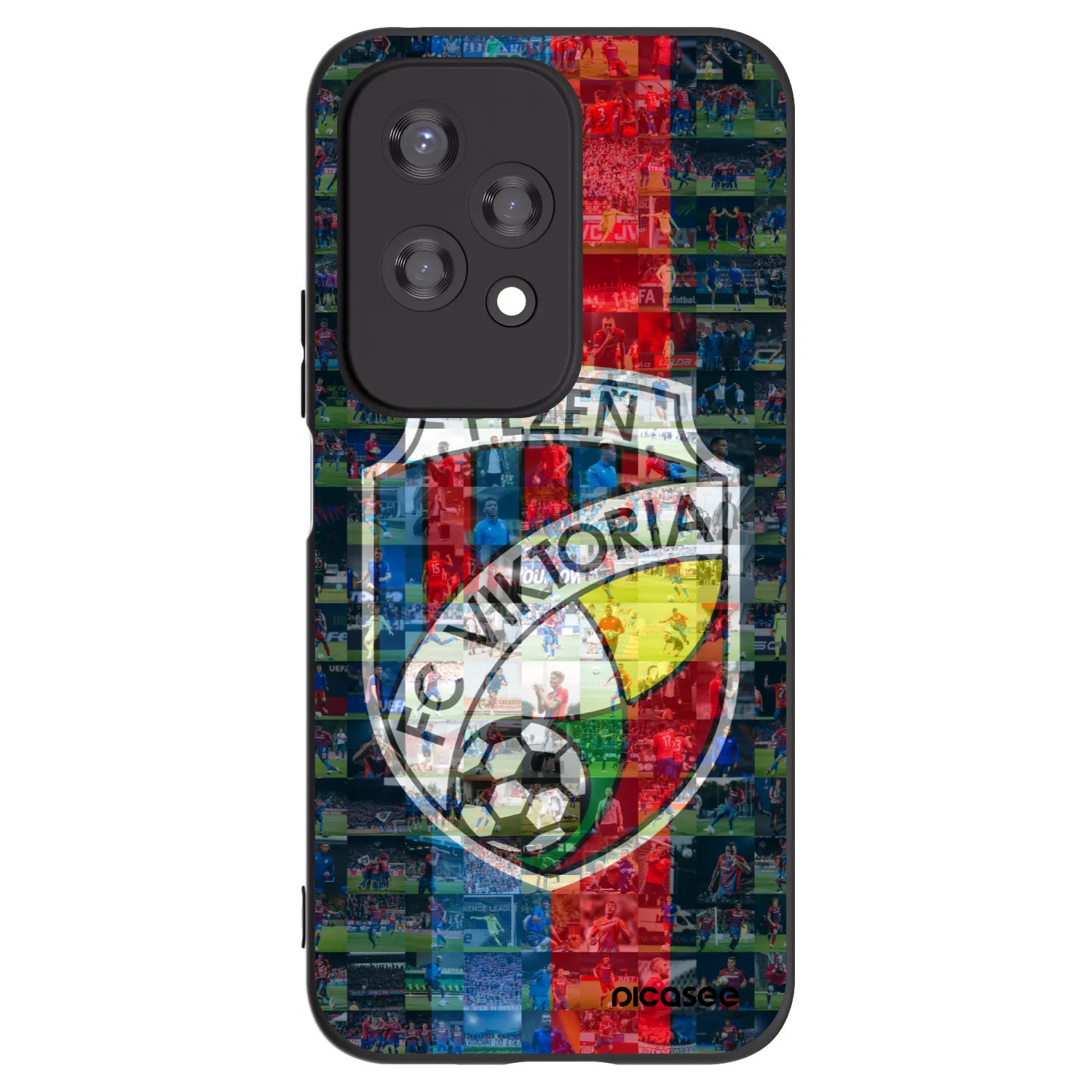 Picasee silikonový černý obal pro Honor 200 Lite - FC Viktoria Plzeň A