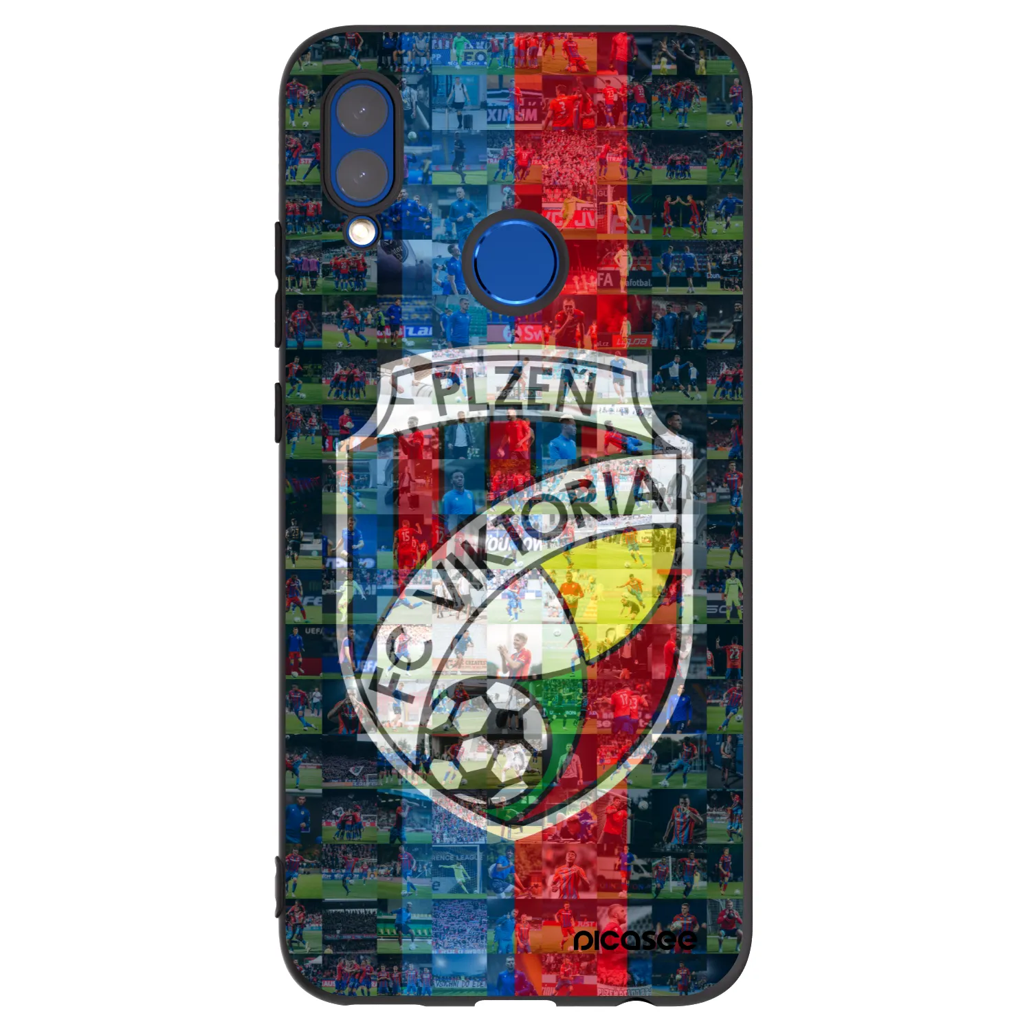 Picasee silikonový černý obal pro Honor 10 Lite - FC Viktoria Plzeň A