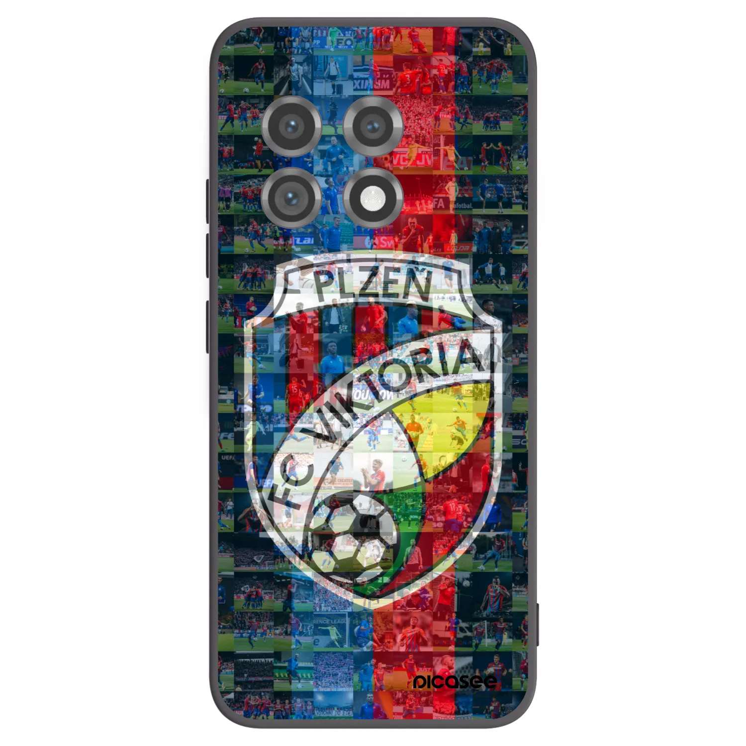 Picasee silikonový černý obal pro OnePlus 11 5G - FC Viktoria Plzeň A