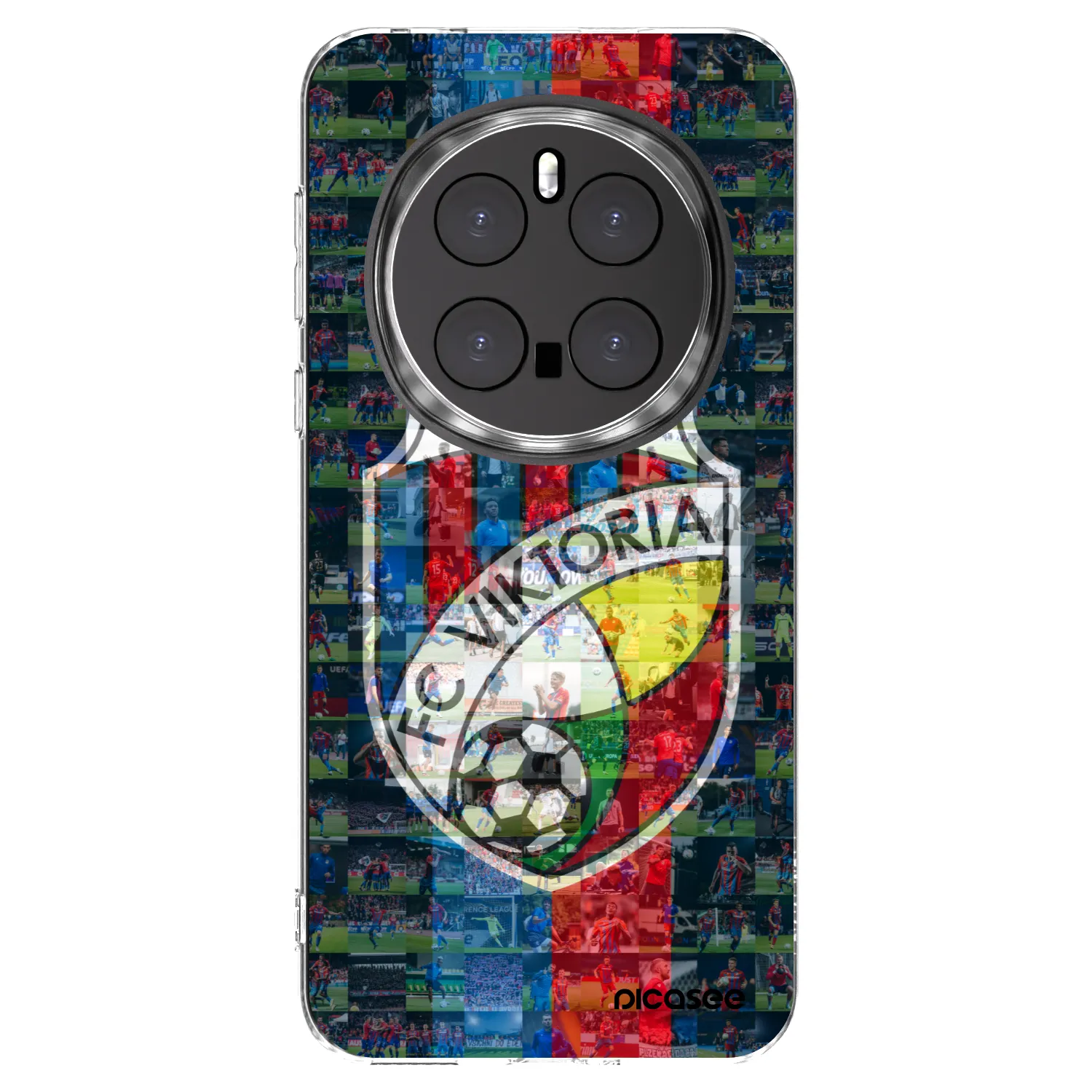 Picasee silikonový průhledný obal pro Honor Magic7 Pro 5G - FC Viktoria Plzeň A