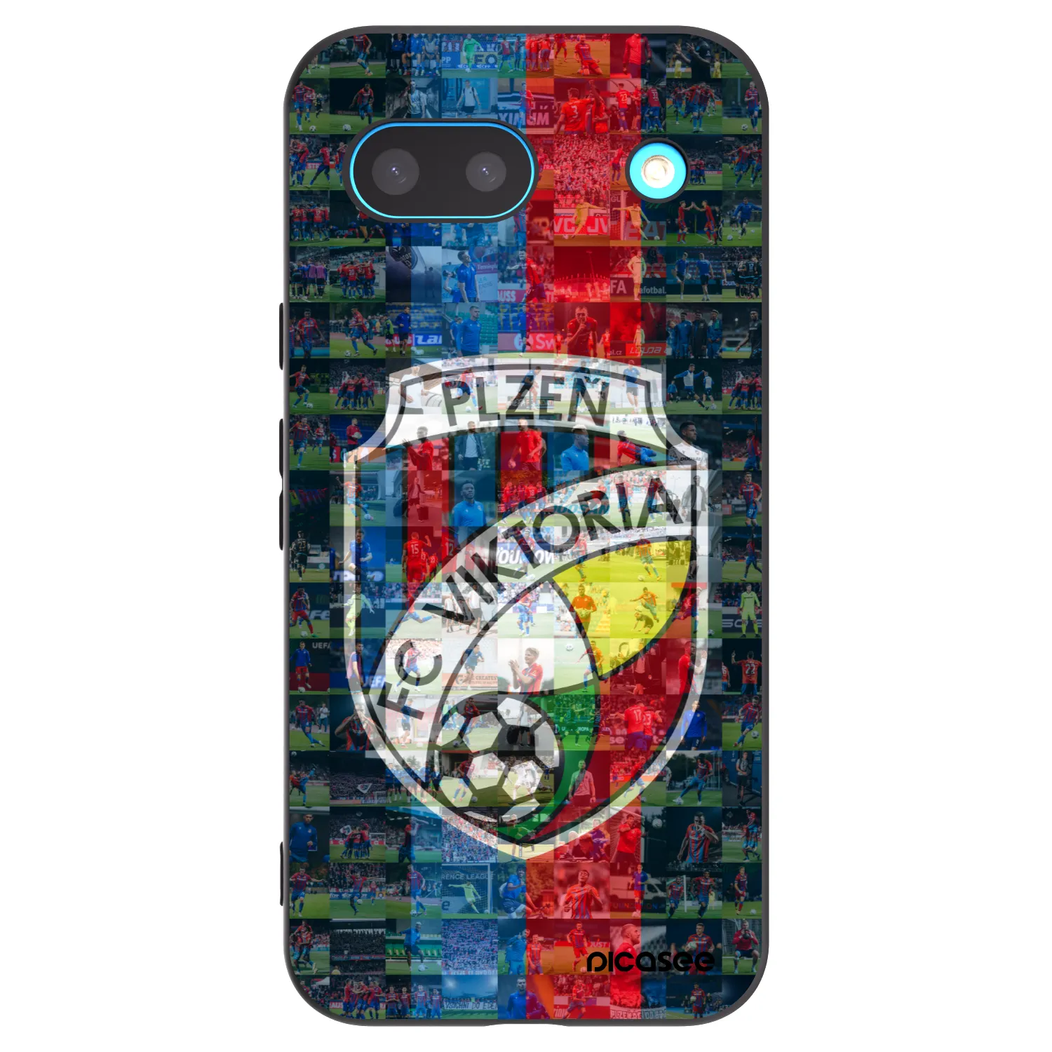 Picasee silikonový černý obal pro Google Pixel 8a - FC Viktoria Plzeň A