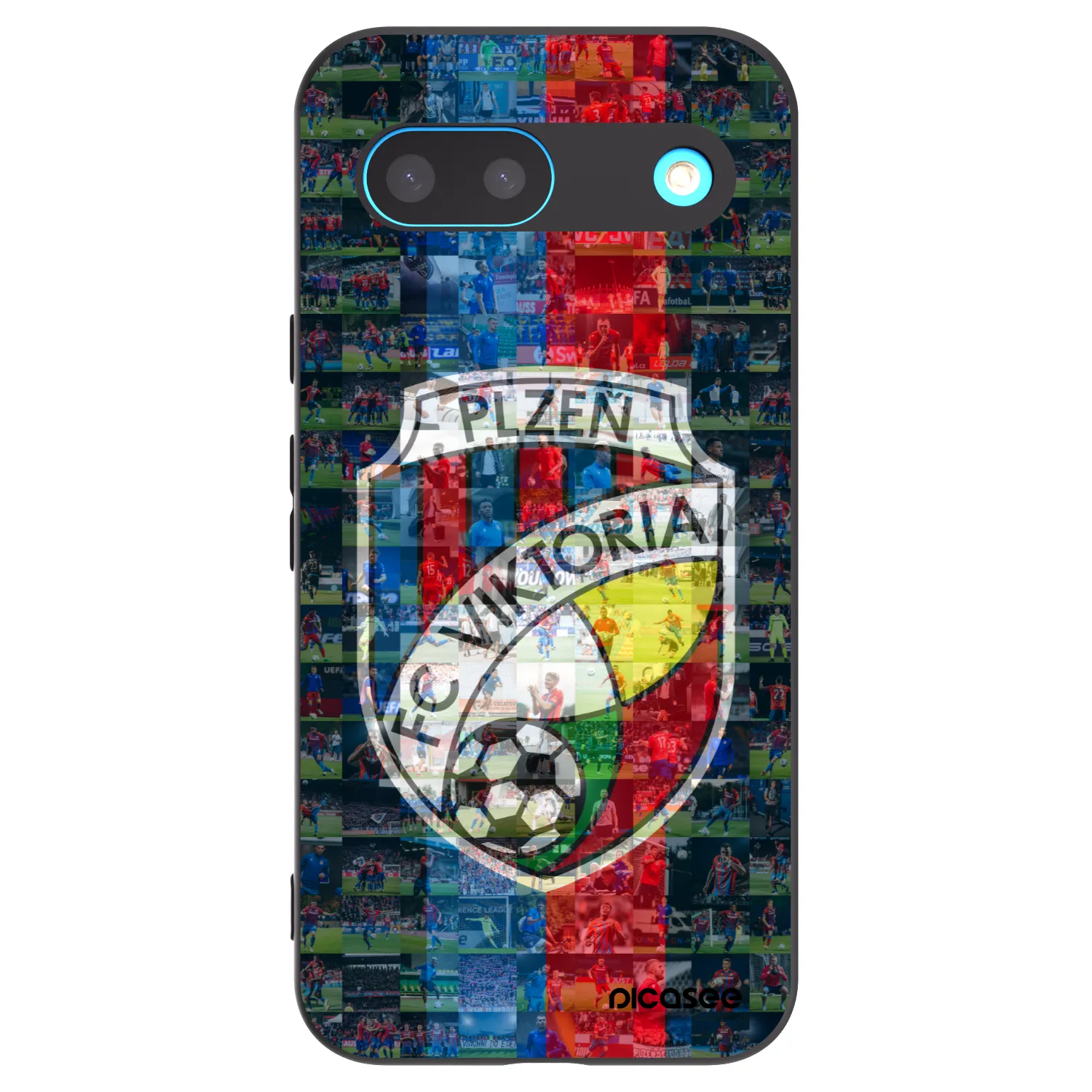 Picasee silikonový černý obal pro Google Pixel 8 - FC Viktoria Plzeň A
